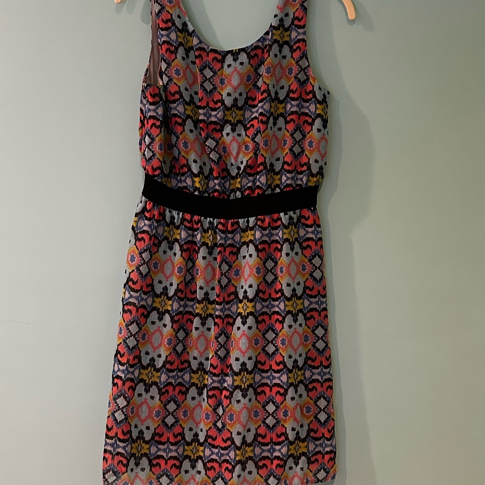 Xhilaration Multicolor Sleeveless Mini Dress